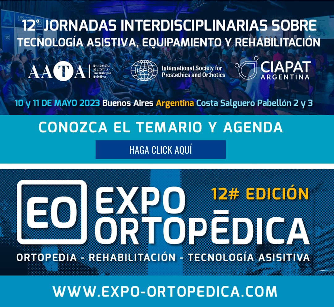 12ª EXPO ORTOPÉDICA EM BUENOS AIRES - DIAS 10 E 11 DE MAIO - PARTICIPE!