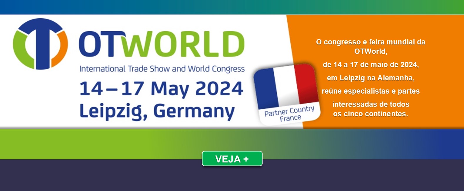 OTWorld, de 14 a 17 de maio de 2024, em Leipzig na Alemanha